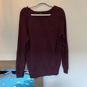 Mossimo Maroon Sweater